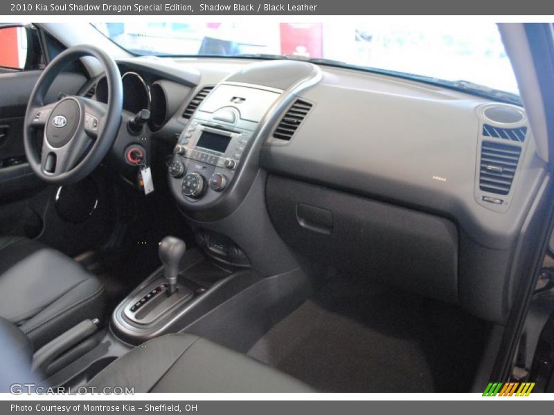 Shadow Black / Black Leather 2010 Kia Soul Shadow Dragon Special Edition