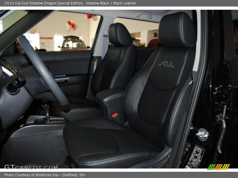 Shadow Black / Black Leather 2010 Kia Soul Shadow Dragon Special Edition