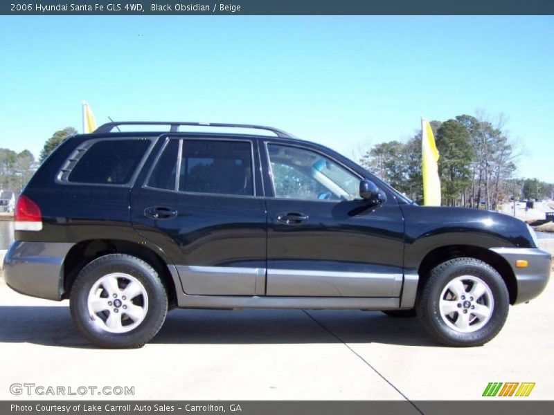 Black Obsidian / Beige 2006 Hyundai Santa Fe GLS 4WD