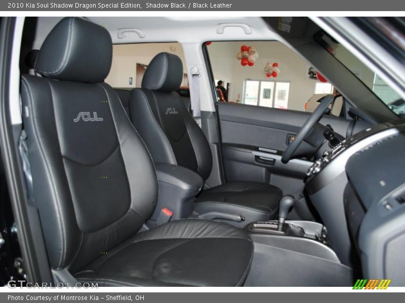 Shadow Black / Black Leather 2010 Kia Soul Shadow Dragon Special Edition