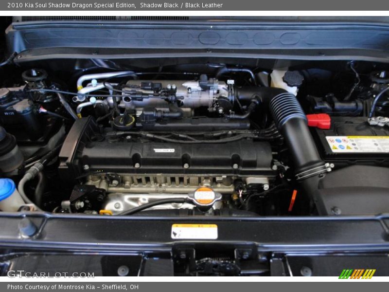 Shadow Black / Black Leather 2010 Kia Soul Shadow Dragon Special Edition