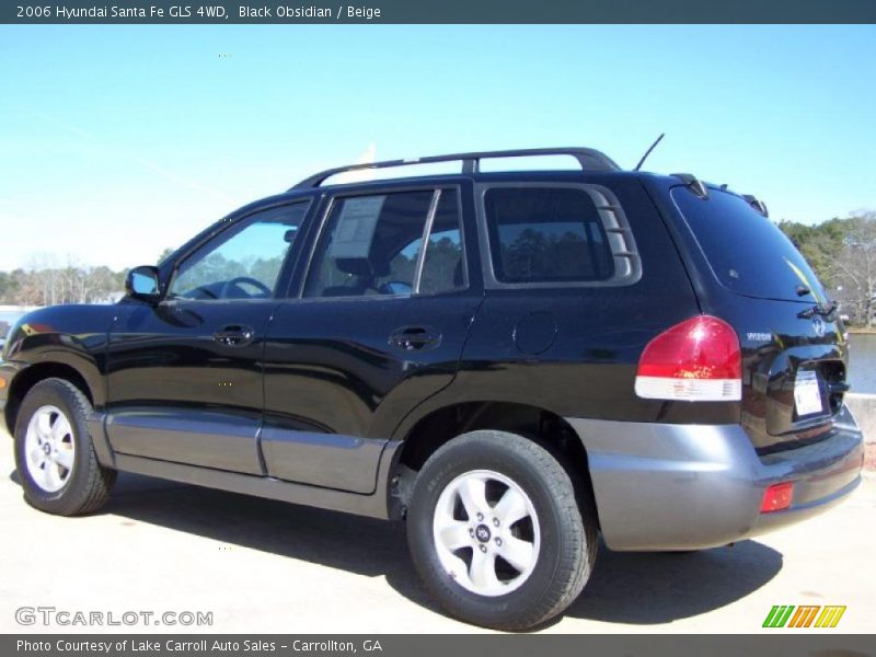 Black Obsidian / Beige 2006 Hyundai Santa Fe GLS 4WD