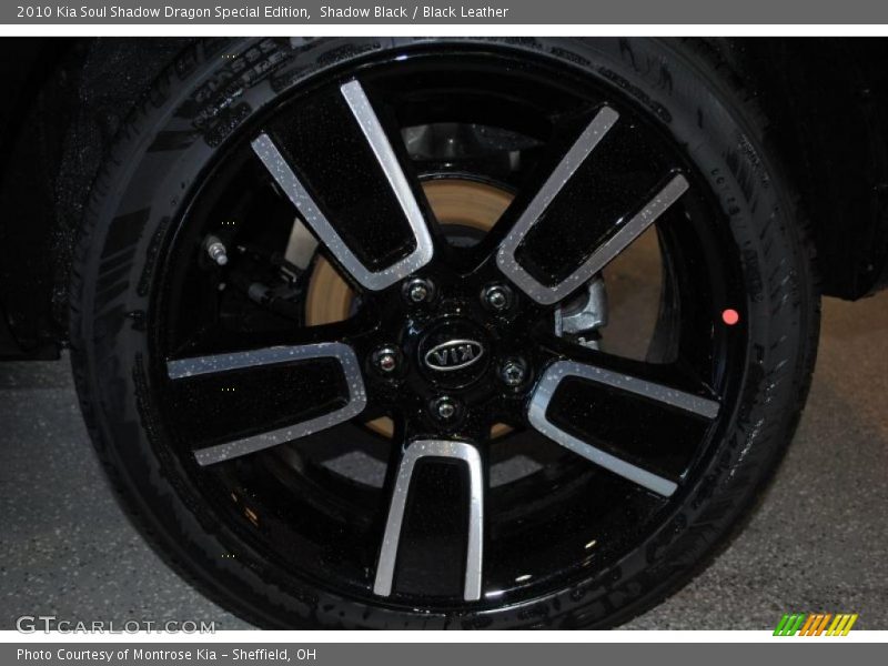 Shadow Black / Black Leather 2010 Kia Soul Shadow Dragon Special Edition