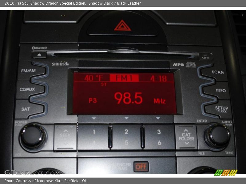 Shadow Black / Black Leather 2010 Kia Soul Shadow Dragon Special Edition