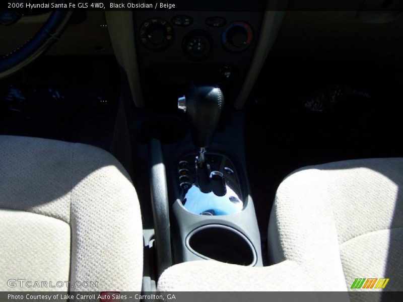Black Obsidian / Beige 2006 Hyundai Santa Fe GLS 4WD