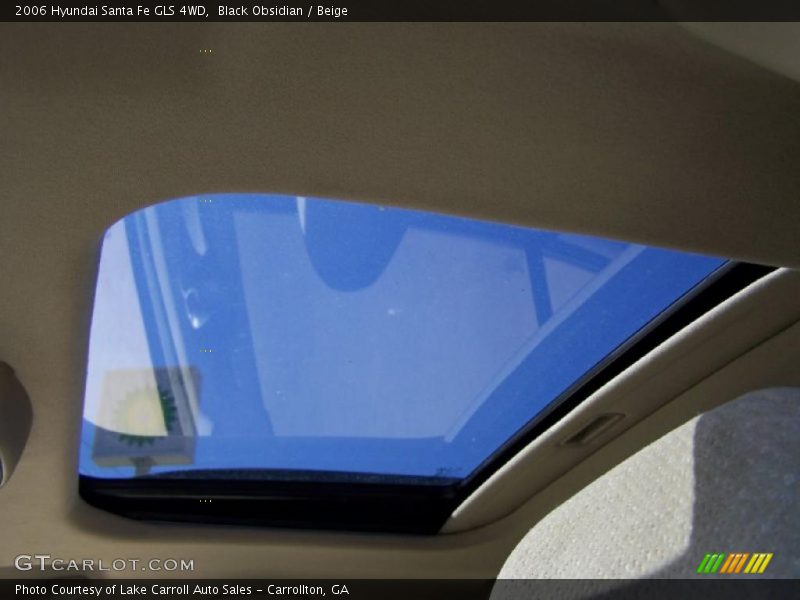 Black Obsidian / Beige 2006 Hyundai Santa Fe GLS 4WD