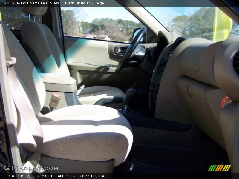 Black Obsidian / Beige 2006 Hyundai Santa Fe GLS 4WD