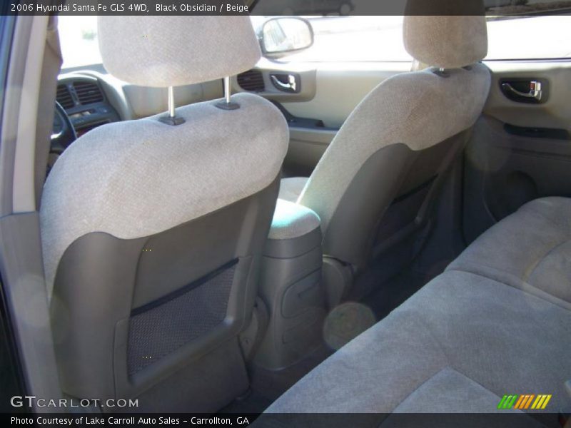 Black Obsidian / Beige 2006 Hyundai Santa Fe GLS 4WD