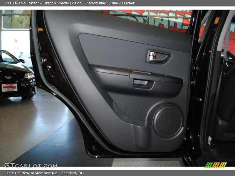 Shadow Black / Black Leather 2010 Kia Soul Shadow Dragon Special Edition