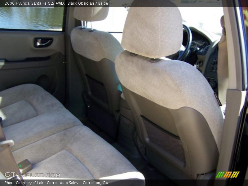 Black Obsidian / Beige 2006 Hyundai Santa Fe GLS 4WD