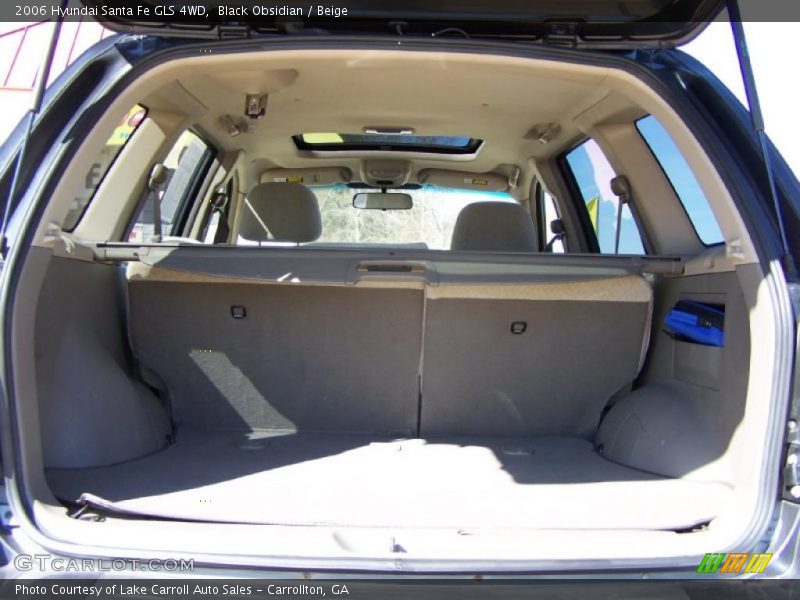 Black Obsidian / Beige 2006 Hyundai Santa Fe GLS 4WD