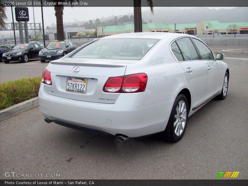 Crystal White / Ash Gray 2006 Lexus GS 300