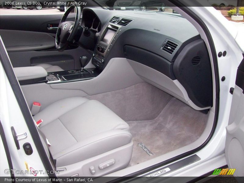 Crystal White / Ash Gray 2006 Lexus GS 300