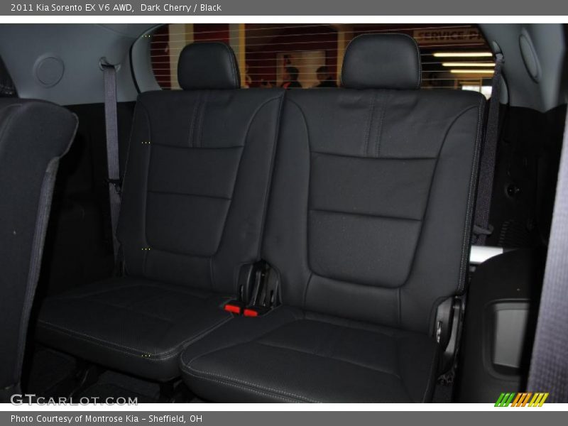 Dark Cherry / Black 2011 Kia Sorento EX V6 AWD