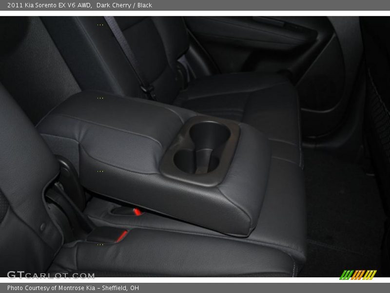 Dark Cherry / Black 2011 Kia Sorento EX V6 AWD