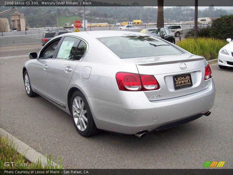 Mercury Silver Metallic / Black 2006 Lexus GS 300