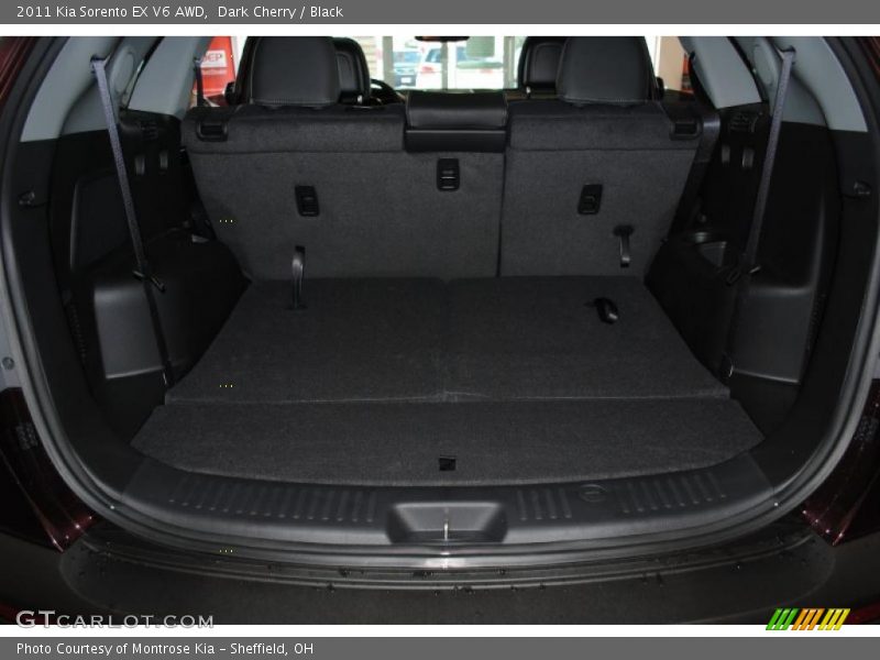 Dark Cherry / Black 2011 Kia Sorento EX V6 AWD