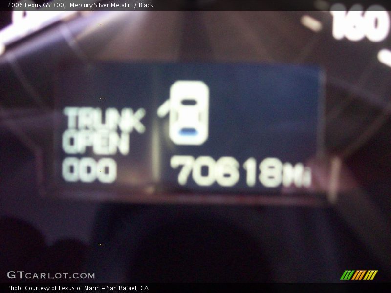 Mercury Silver Metallic / Black 2006 Lexus GS 300
