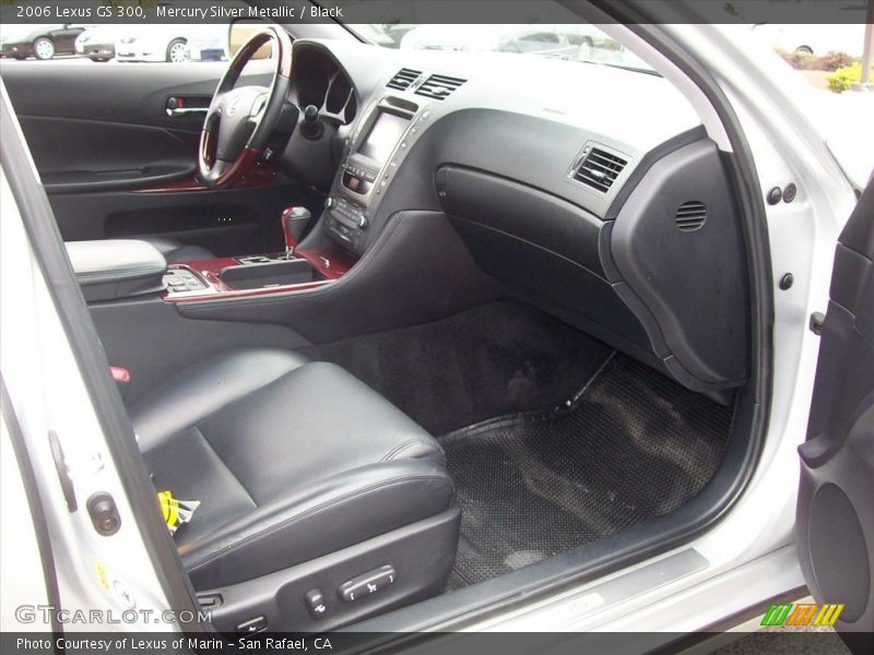 Mercury Silver Metallic / Black 2006 Lexus GS 300