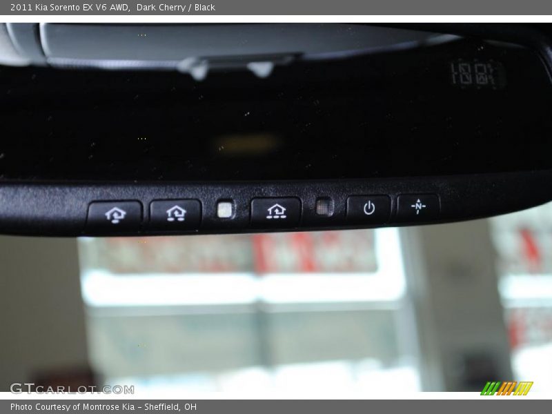 Dark Cherry / Black 2011 Kia Sorento EX V6 AWD