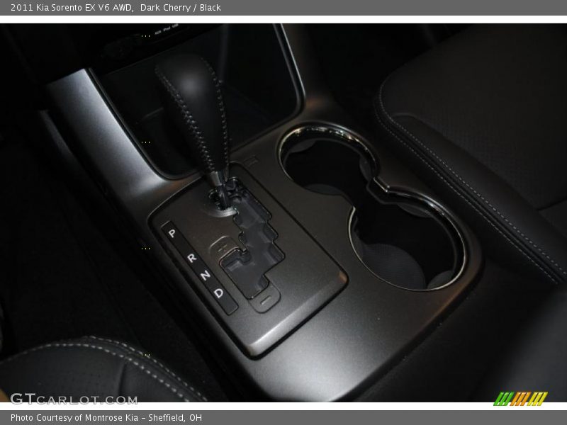 Dark Cherry / Black 2011 Kia Sorento EX V6 AWD