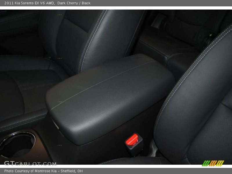 Dark Cherry / Black 2011 Kia Sorento EX V6 AWD