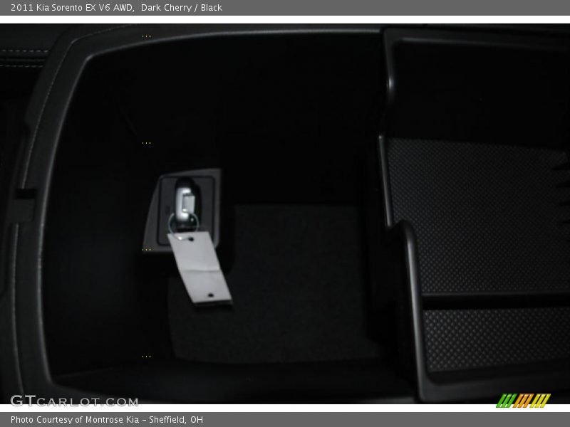 Dark Cherry / Black 2011 Kia Sorento EX V6 AWD