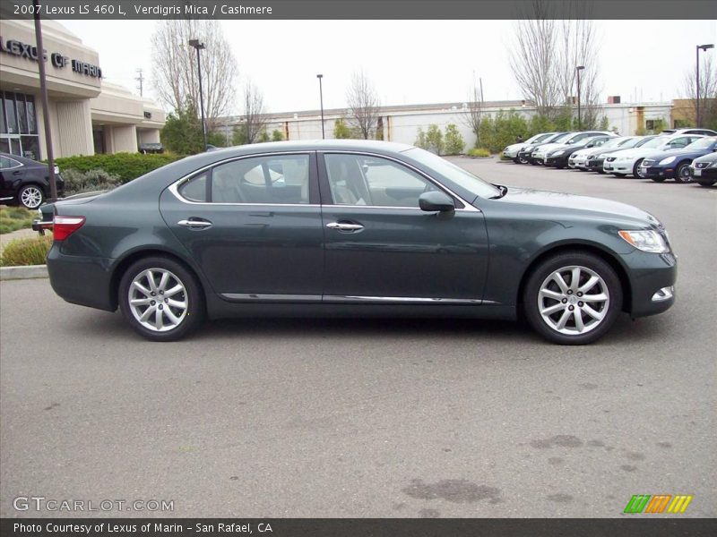 Verdigris Mica / Cashmere 2007 Lexus LS 460 L