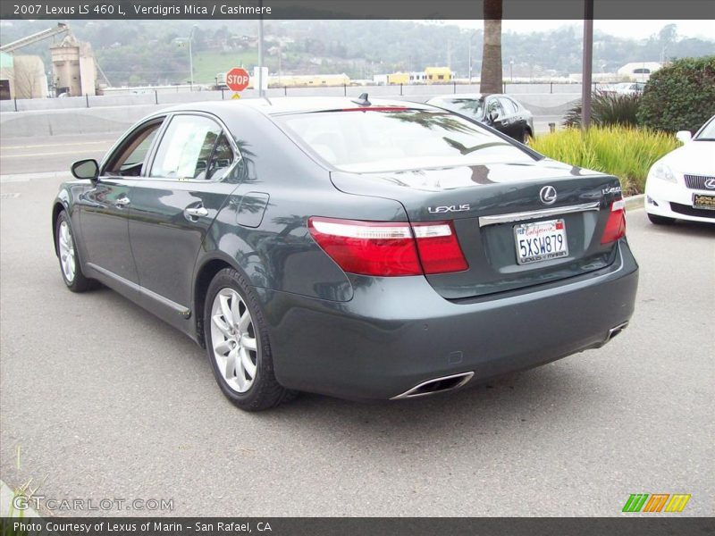 Verdigris Mica / Cashmere 2007 Lexus LS 460 L