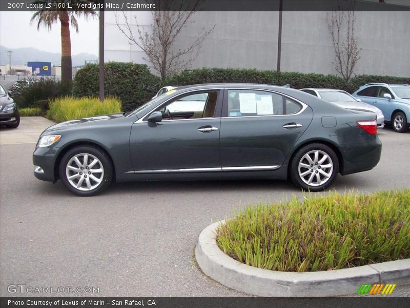 Verdigris Mica / Cashmere 2007 Lexus LS 460 L