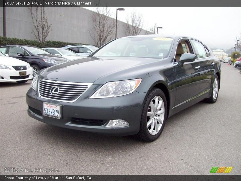 Verdigris Mica / Cashmere 2007 Lexus LS 460 L