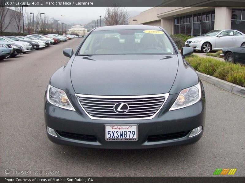 Verdigris Mica / Cashmere 2007 Lexus LS 460 L
