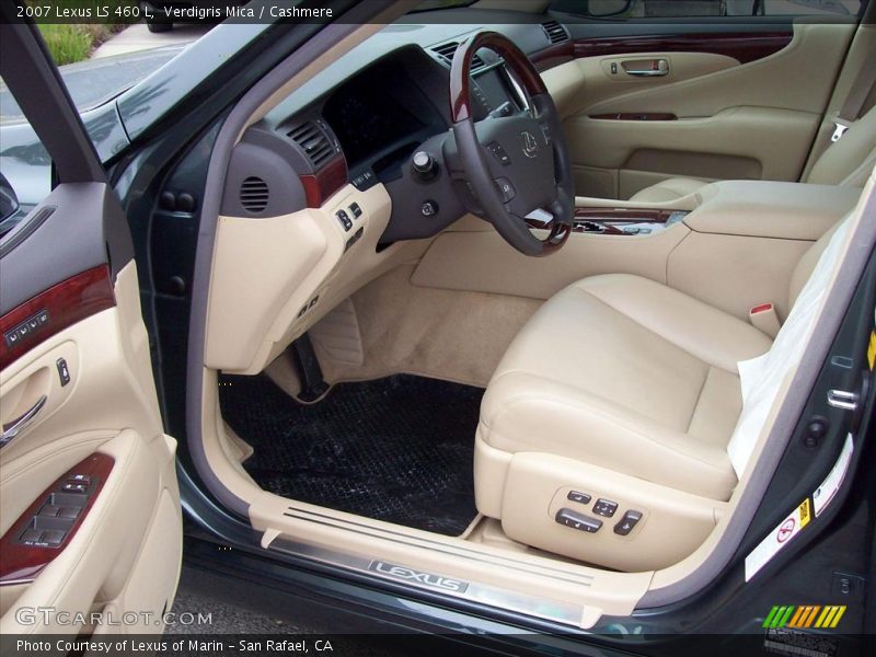 Verdigris Mica / Cashmere 2007 Lexus LS 460 L