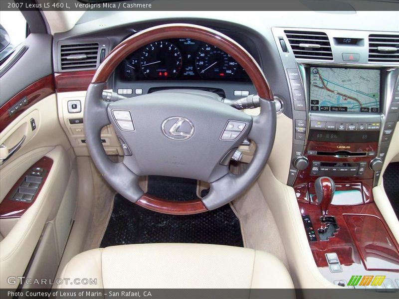 Verdigris Mica / Cashmere 2007 Lexus LS 460 L
