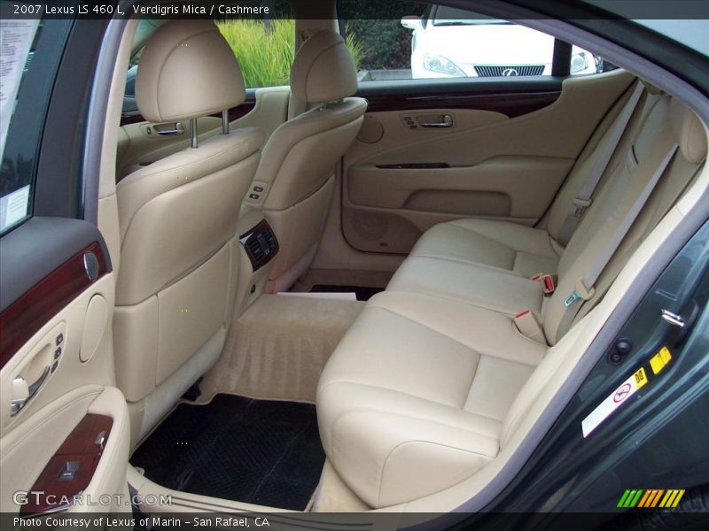 Verdigris Mica / Cashmere 2007 Lexus LS 460 L