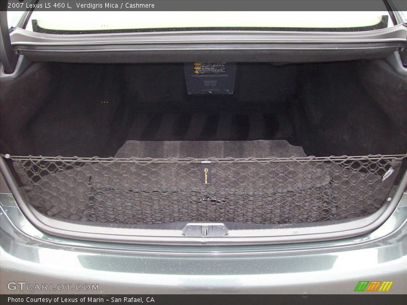 Verdigris Mica / Cashmere 2007 Lexus LS 460 L