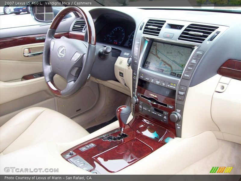 Verdigris Mica / Cashmere 2007 Lexus LS 460 L