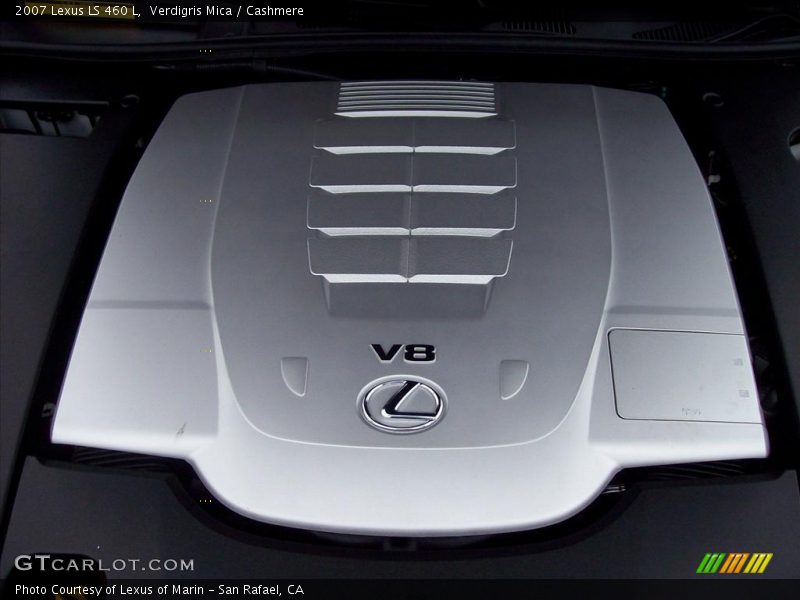 Verdigris Mica / Cashmere 2007 Lexus LS 460 L