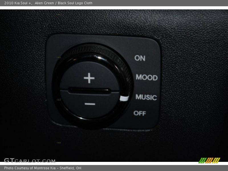 Alien Green / Black Soul Logo Cloth 2010 Kia Soul +
