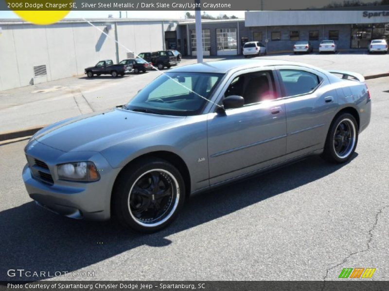 Silver Steel Metallic / Dark Slate Gray/Light Graystone 2006 Dodge Charger SE