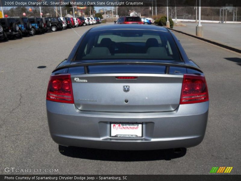 Silver Steel Metallic / Dark Slate Gray/Light Graystone 2006 Dodge Charger SE