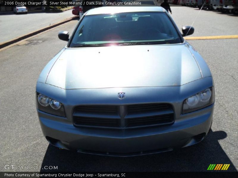 Silver Steel Metallic / Dark Slate Gray/Light Graystone 2006 Dodge Charger SE