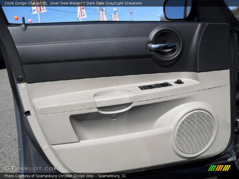 Silver Steel Metallic / Dark Slate Gray/Light Graystone 2006 Dodge Charger SE