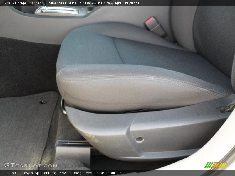 Silver Steel Metallic / Dark Slate Gray/Light Graystone 2006 Dodge Charger SE