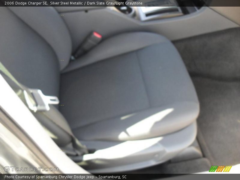 Silver Steel Metallic / Dark Slate Gray/Light Graystone 2006 Dodge Charger SE