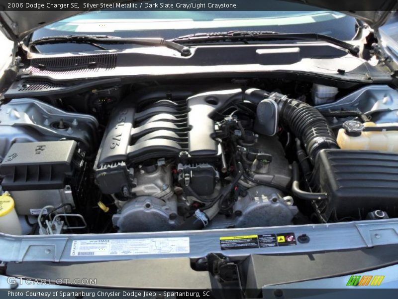 Silver Steel Metallic / Dark Slate Gray/Light Graystone 2006 Dodge Charger SE