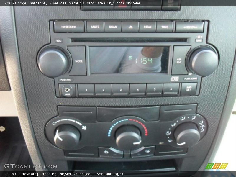 Silver Steel Metallic / Dark Slate Gray/Light Graystone 2006 Dodge Charger SE