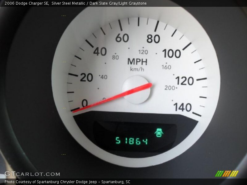 Silver Steel Metallic / Dark Slate Gray/Light Graystone 2006 Dodge Charger SE