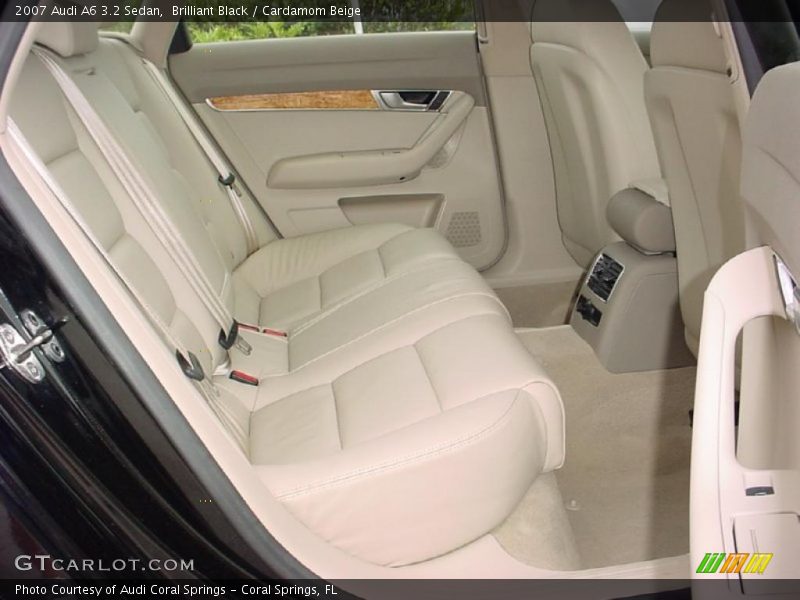 Brilliant Black / Cardamom Beige 2007 Audi A6 3.2 Sedan