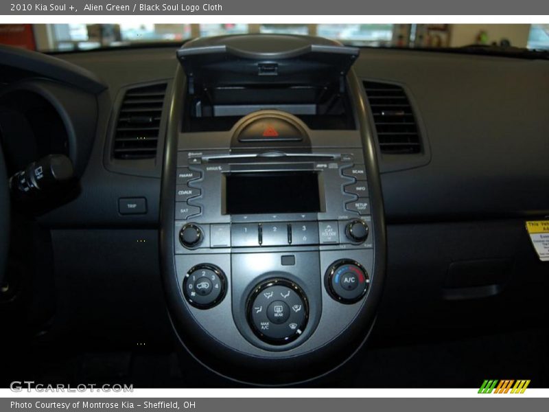 Alien Green / Black Soul Logo Cloth 2010 Kia Soul +